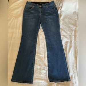 Bootcut Dark Wash Stretch Jeans